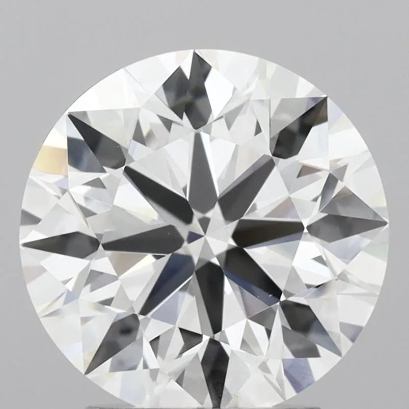 3.08ct Round Lab Grown Diamond (Colour D, Clarity VVS2, Cut ID, IGI Certified)