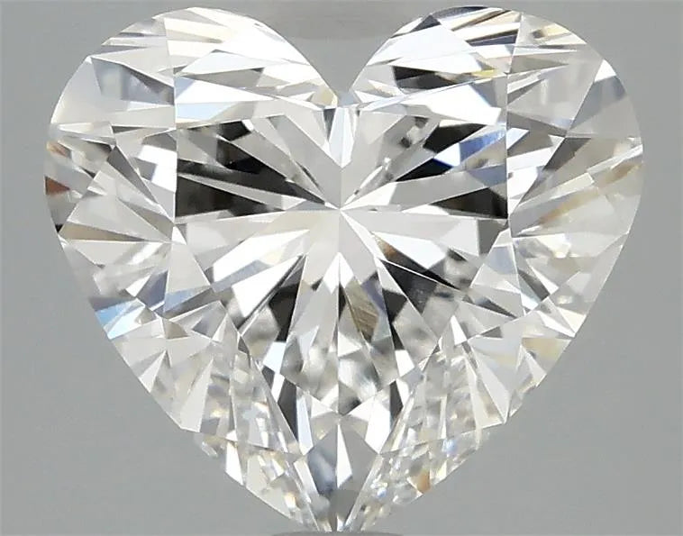 3.10ct Heart Lab Grown Diamond (Colour F, Clarity VVS2, IGI Certified)