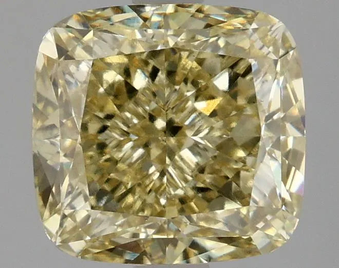 2.79ct Cushion modified Lab Grown Diamond (Colour Fancy Intense Yellow, Clarity VS1, IGI Certified)