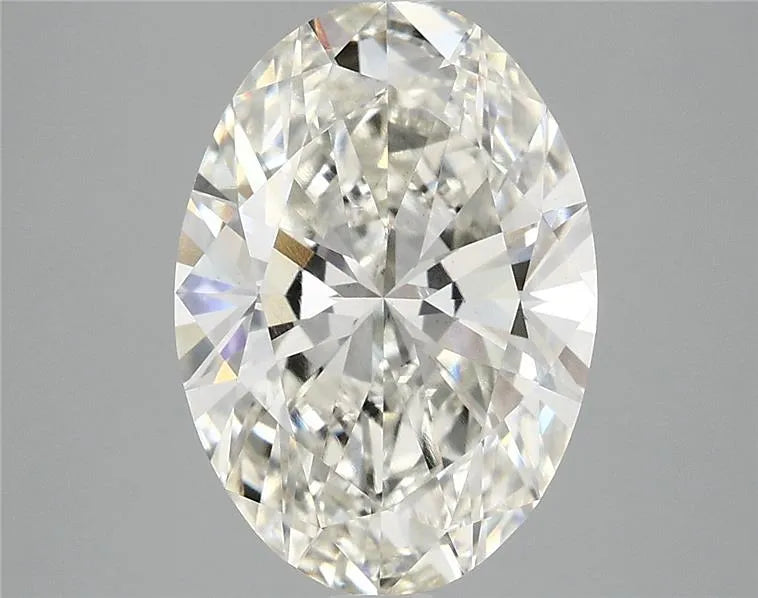 3.87ct Oval Lab Grown Diamond (Colour H, Clarity VS1, IGI Certified)