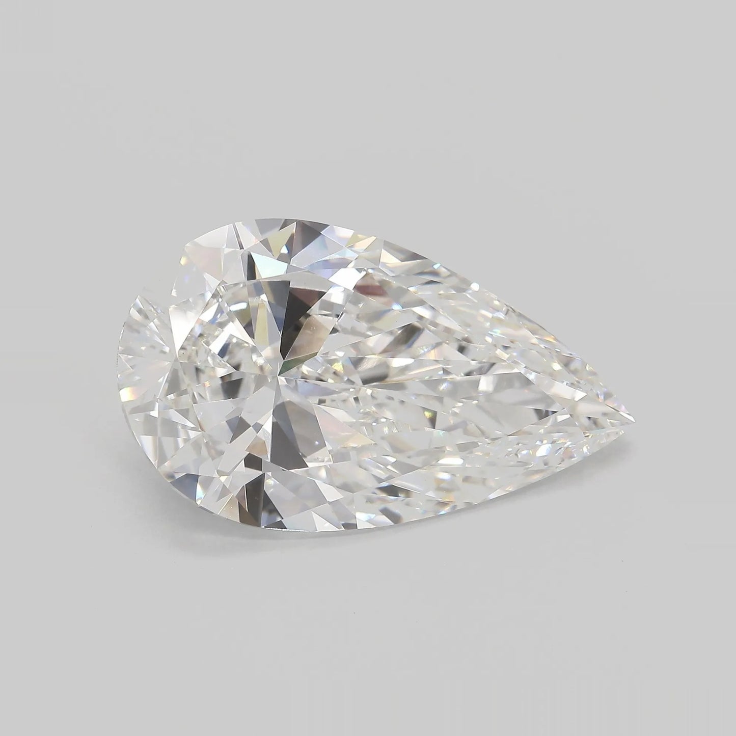 15.04ct Pear Lab Grown Diamond (Colour F, Clarity VVS2, IGI Certified)
