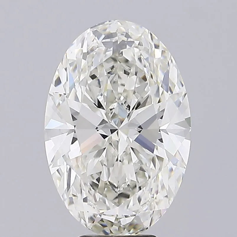 7.50ct Oval Lab Grown Diamond (Colour H, Clarity VVS2, Cut EX, IGI Certified)