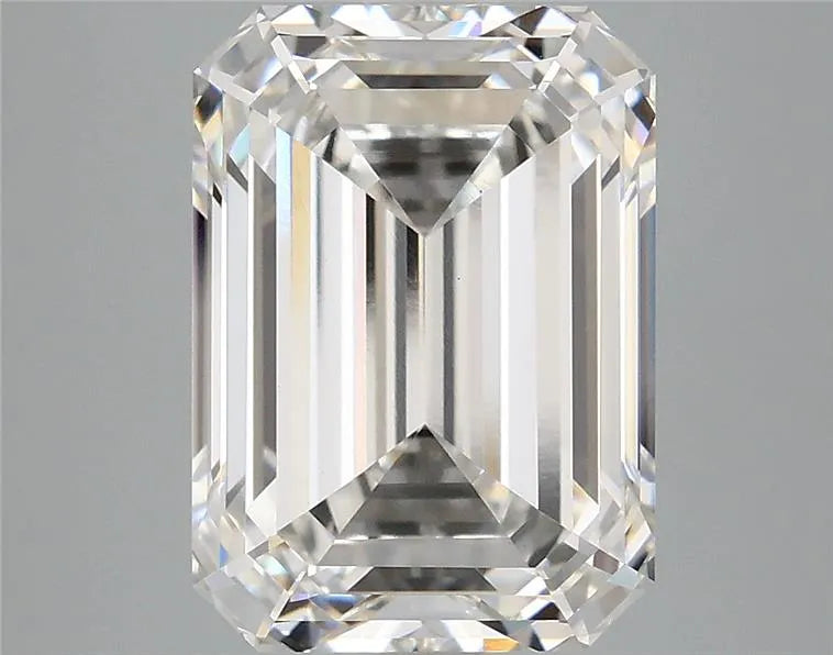 5.10ct Emerald Lab Grown Diamond (Colour F, Clarity VVS2, IGI Certified)