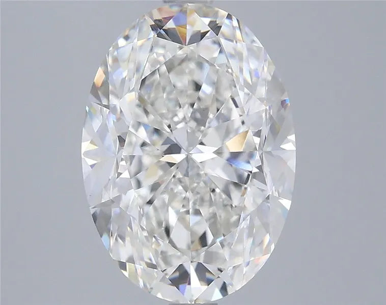 4.00ct Oval Lab Grown Diamond (Colour F, Clarity VVS2, IGI Certified)