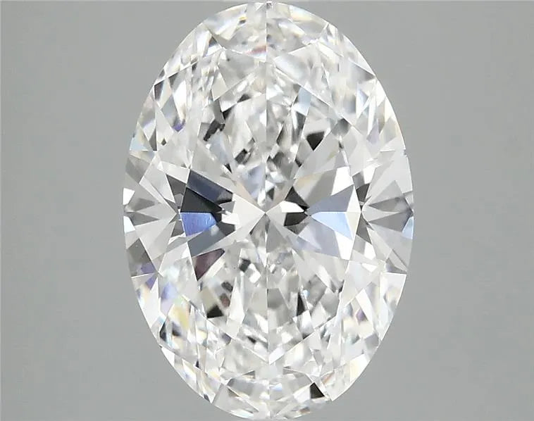 2.96ct Oval Lab Grown Diamond (Colour E, Clarity VVS2, IGI Certified)
