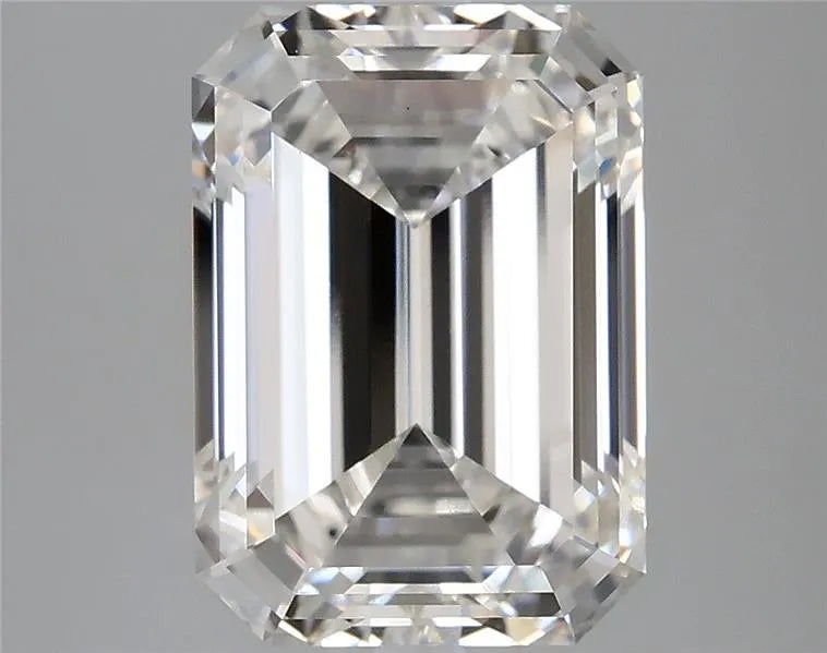 5.10ct Emerald Lab Grown Diamond (Colour F, Clarity VVS2, IGI Certified)