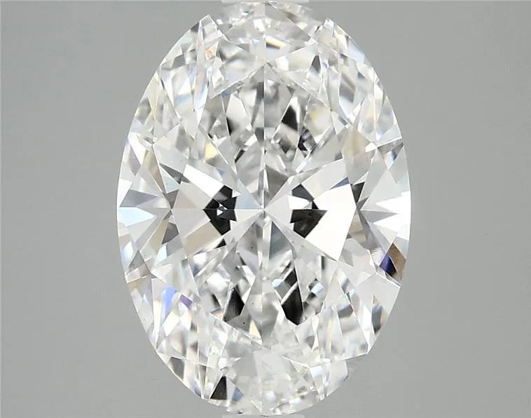 3.00ct Oval Lab Grown Diamond (Colour D, Clarity VS1, IGI Certified)
