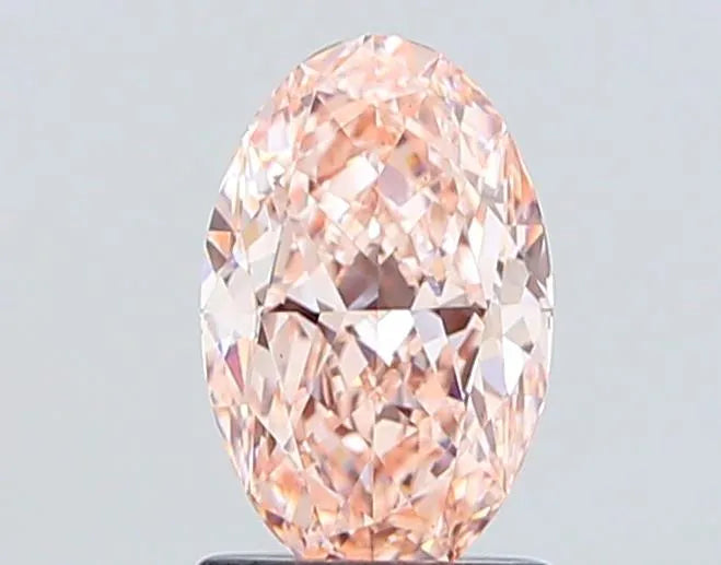 1.35ct Oval Lab Grown Diamond (Colour Fancy Pink, Clarity VS1, IGI Certified)