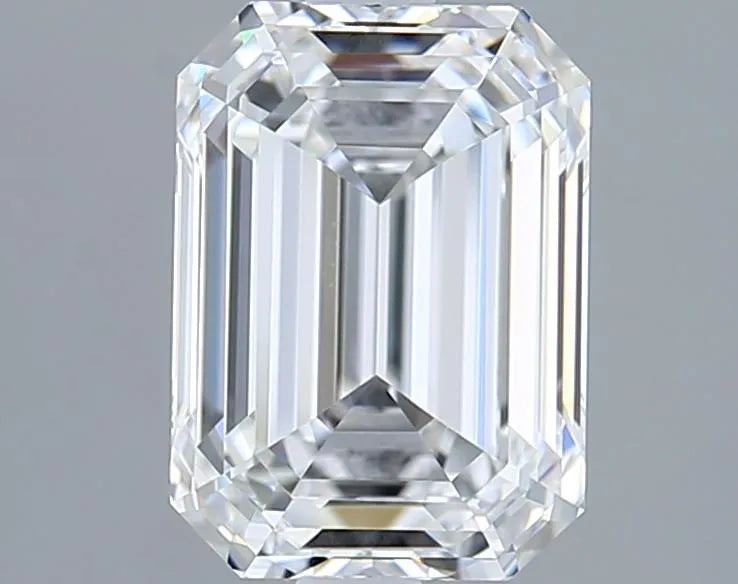 2.08ct Emerald Lab Grown Diamond (Colour F, Clarity VVS1, GIA Certified)