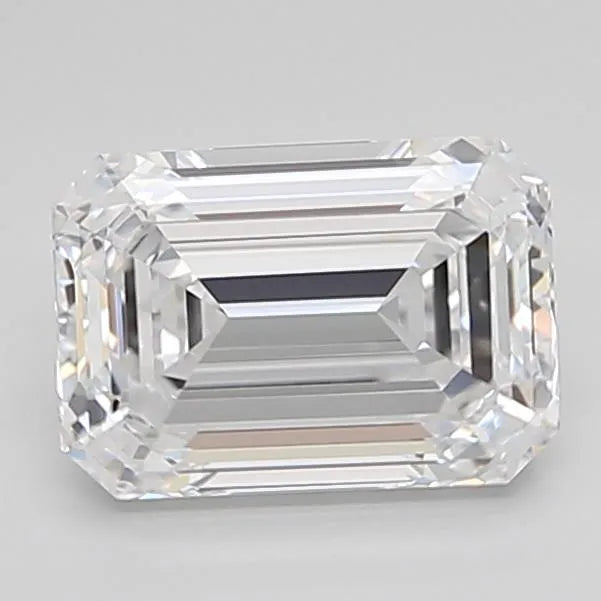 2.07ct Emerald Lab Grown Diamond (Colour D, Clarity VVS1, Cut EX, IGI Certified)