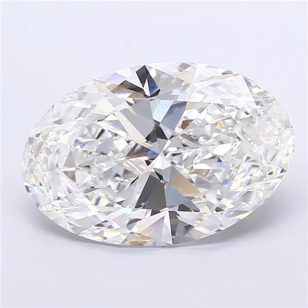 17.10ct Oval Lab Grown Diamond (Colour F, Clarity VVS2, IGI Certified)