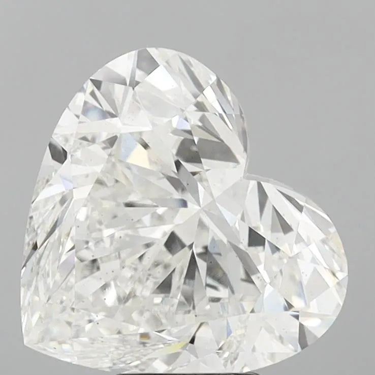 7.01ct Heart Lab Grown Diamond (Colour F, Clarity VS2, IGI Certified)