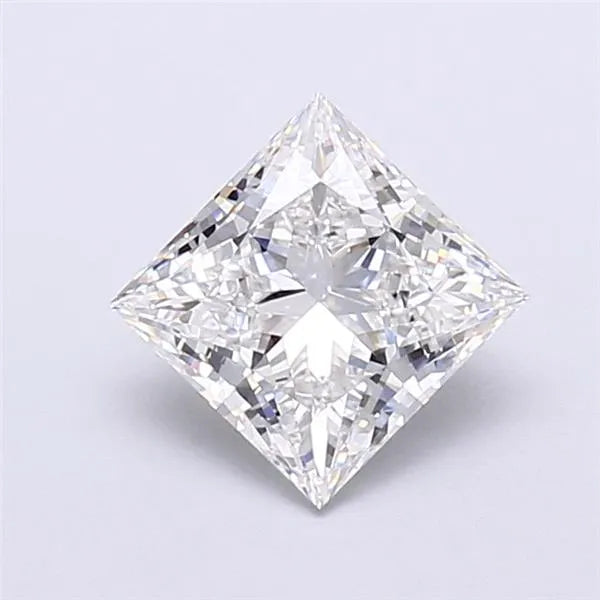 2.58ct Princess Lab Grown Diamond (Colour E, Clarity VVS1, IGI Certified)