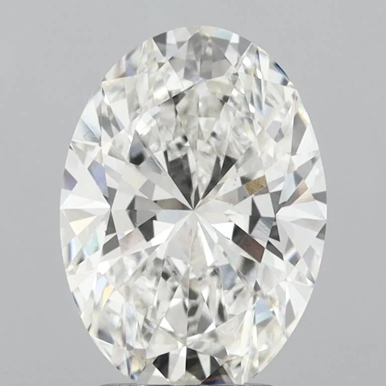 2.56ct Oval Lab Grown Diamond (Colour G, Clarity VS1, IGI Certified)