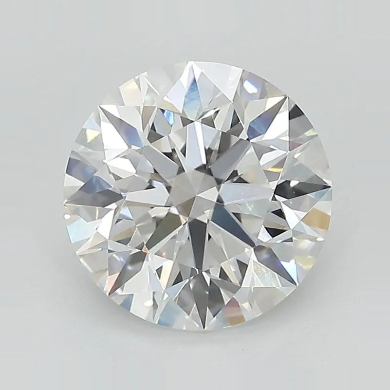 2.81ct Round Lab Grown Diamond (Colour E, Clarity VVS2, Cut EX, IGI Certified)