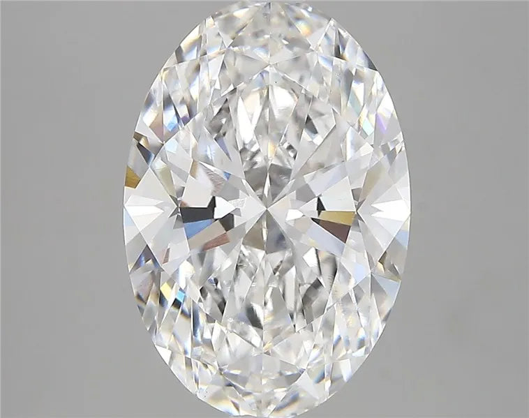 5.20ct Oval Lab Grown Diamond (Colour E, Clarity VS1, IGI Certified)