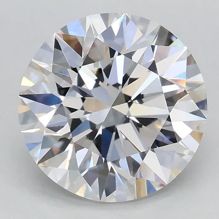 2.00ct Round Lab Grown Diamond (Colour D, Clarity VVS2, Cut ID, IGI Certified)