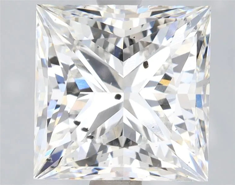 3.37ct Princess Lab Grown Diamond (Colour F, Clarity SI2, IGI Certified)