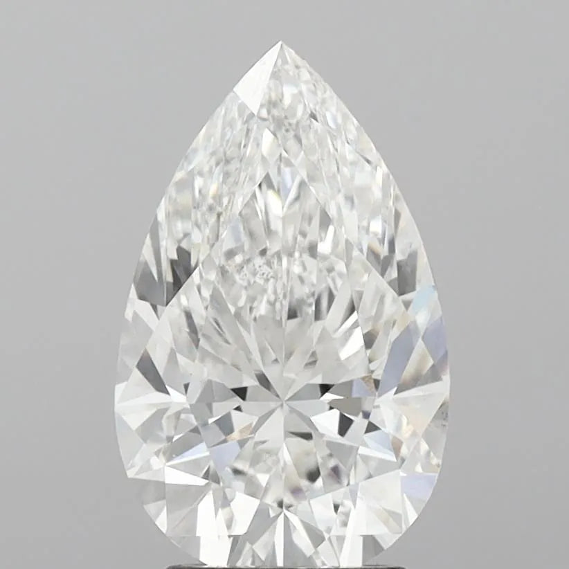 3.50ct Pear Lab Grown Diamond (Colour F, Clarity VS1, IGI Certified)