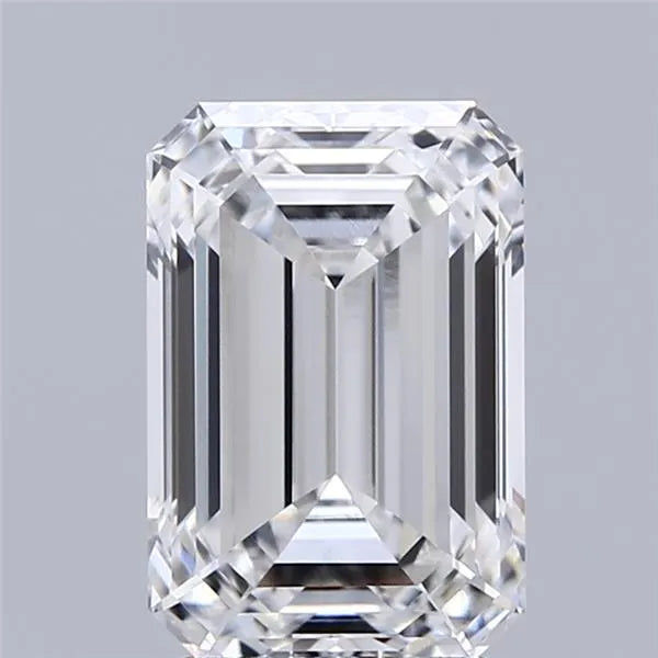 3.22ct Emerald Lab Grown Diamond (Colour E, Clarity VVS2, IGI Certified)
