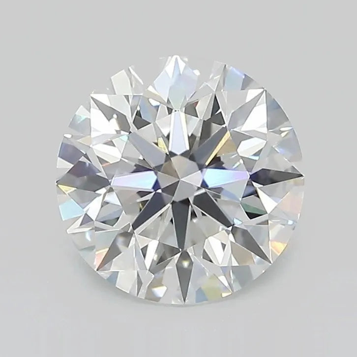 2.26ct Round Lab Grown Diamond (Colour E, Clarity VVS2, Cut EX, IGI Certified)
