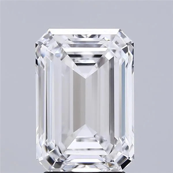 2.82ct Emerald Lab Grown Diamond (Colour D, Clarity VVS1, IGI Certified)
