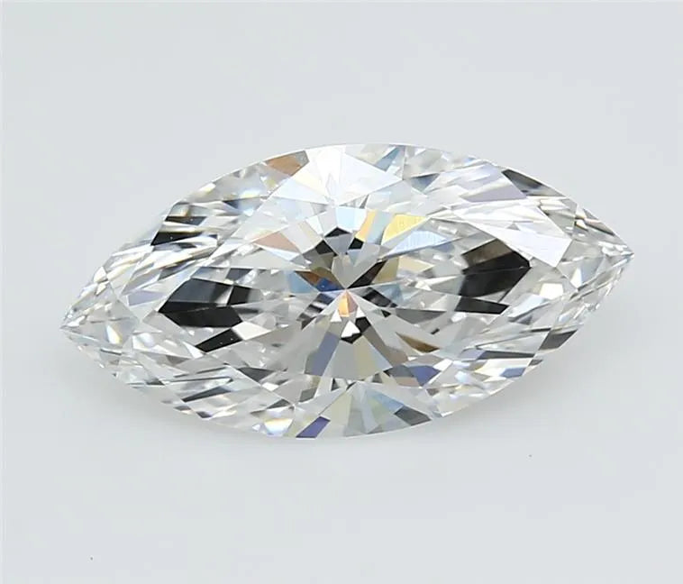 3.07ct Marquise Lab Grown Diamond (Colour E, Clarity VVS2, GIA Certified)