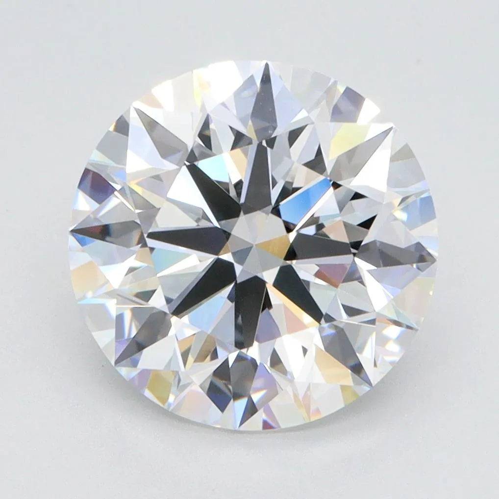 4.02ct Round Lab Grown Diamond (Colour E, Clarity VVS2, Cut ID, IGI Certified)