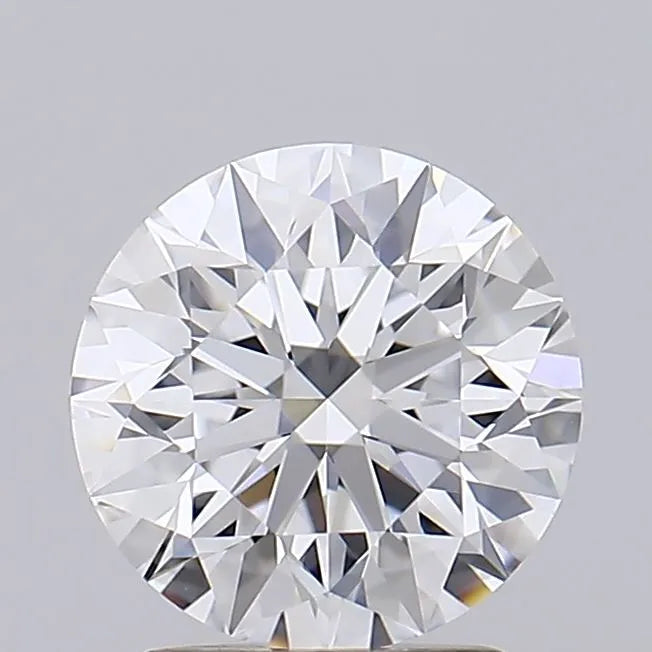 2.01ct Round Lab Grown Diamond (Colour D, Clarity IF, Cut ID, IGI Certified)