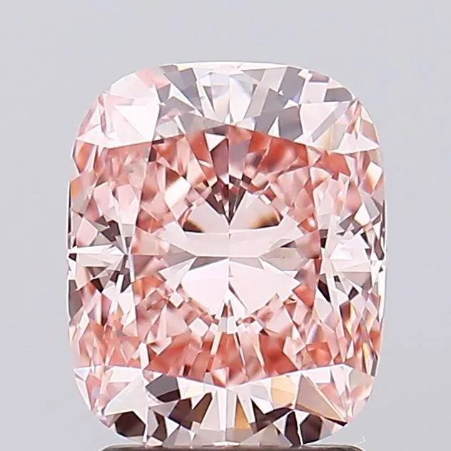 2.01ct Cushion modified Lab Grown Diamond (Colour Fancy Intense Pink, Clarity VVS2, IGI Certified)