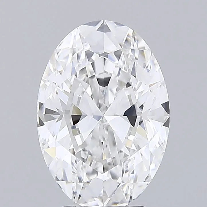 3.33ct Oval Lab Grown Diamond (Colour D, Clarity VVS1, IGI Certified)