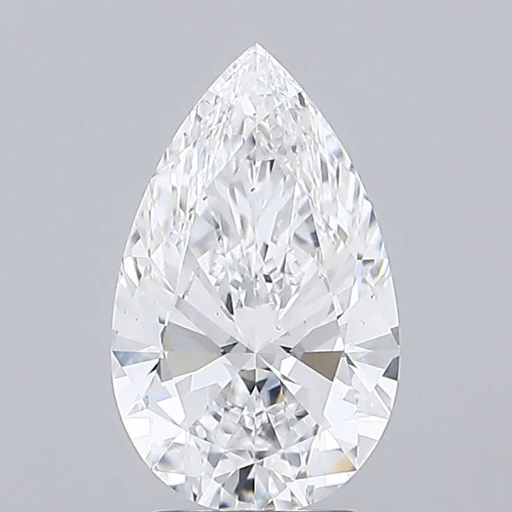 2.96ct Pear Lab Grown Diamond (Colour D, Clarity VS2, IGI Certified)