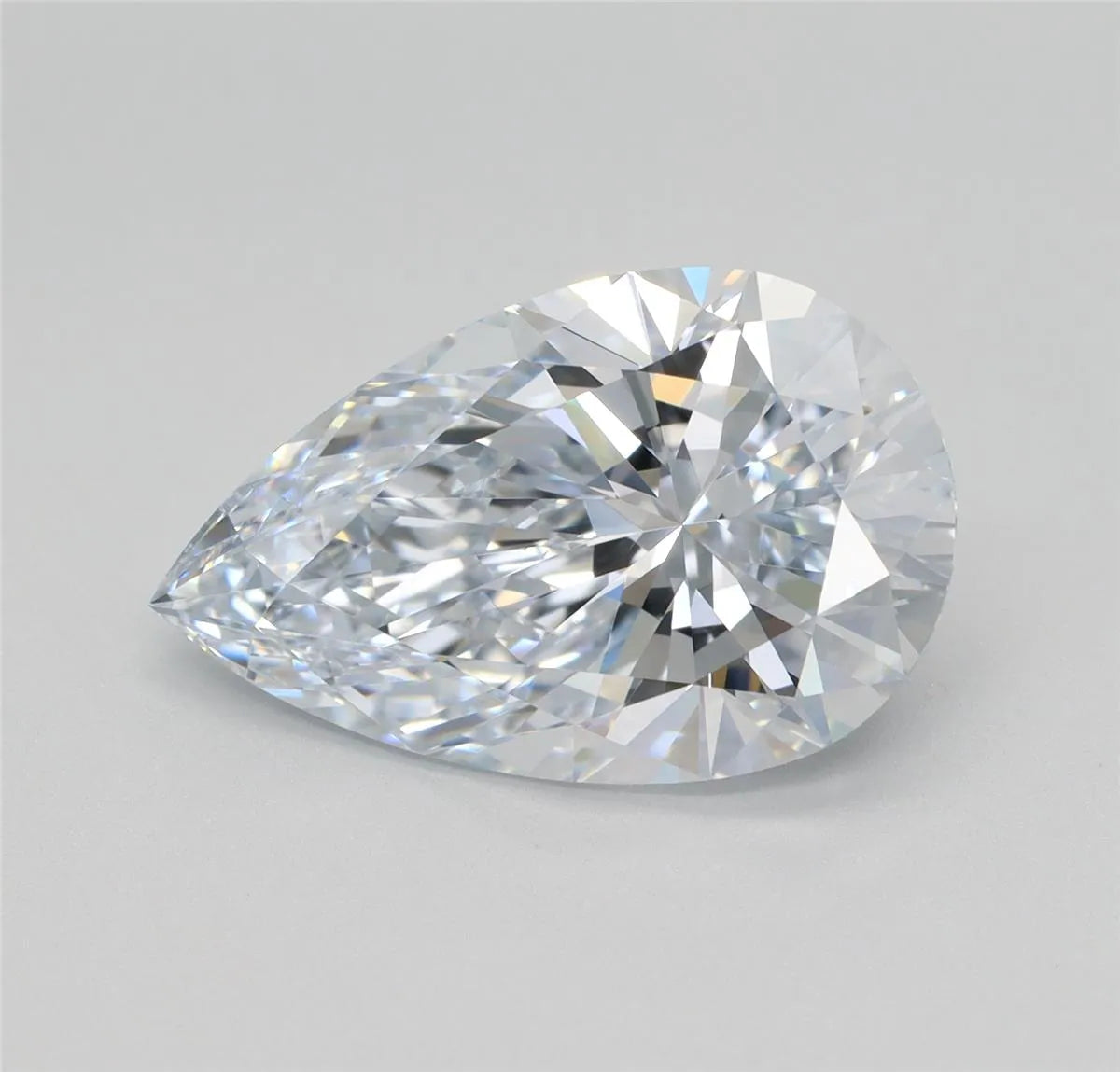 4.00ct Pear Lab Grown Diamond (Colour G, Clarity VVS2, IGI Certified)