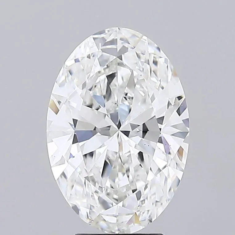 3.92ct Oval Lab Grown Diamond (Colour E, Clarity VS1, IGI Certified)
