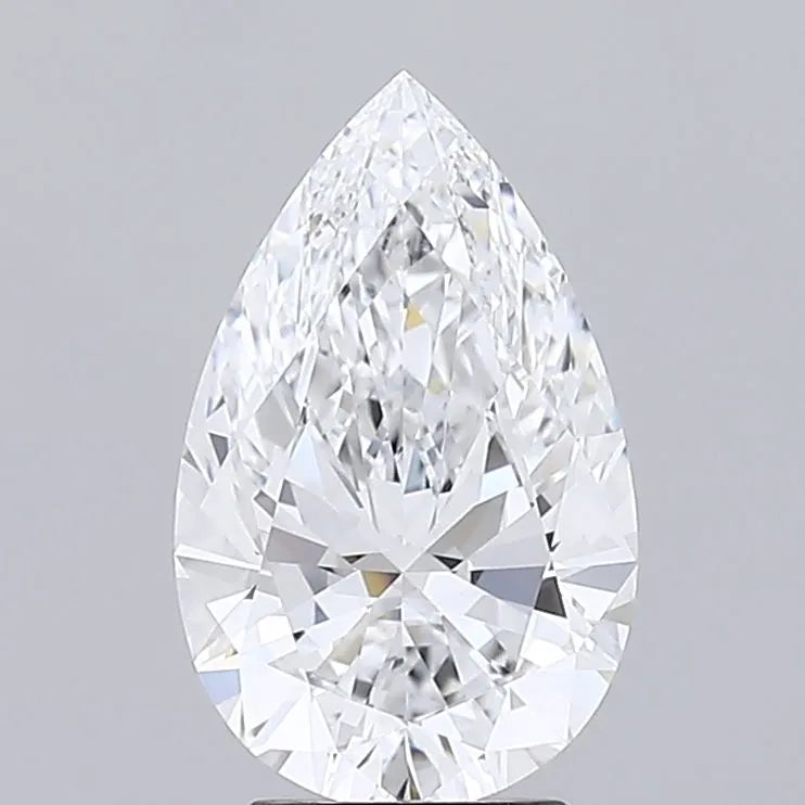 3.03ct Pear Lab Grown Diamond (Colour D, Clarity IF, IGI Certified)