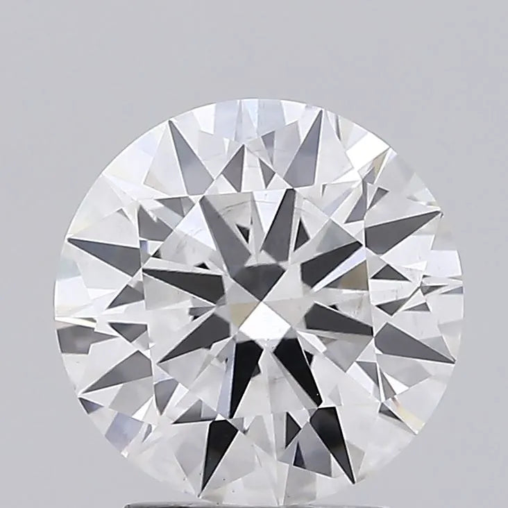 2.90ct Round Lab Grown Diamond (Colour G, Clarity VS2, Cut ID, IGI Certified)