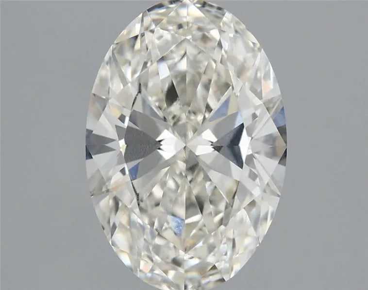 2.09ct Oval Lab Grown Diamond (Colour H, Clarity VVS2, IGI Certified)