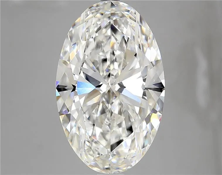 7.63ct Oval Lab Grown Diamond (Colour F, Clarity VVS2, IGI Certified)