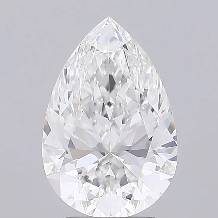 2.82ct Pear Lab Grown Diamond (Colour E, Clarity VVS1, IGI Certified)