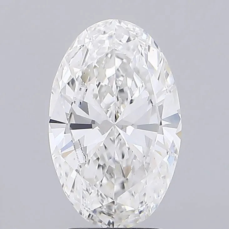 3.00ct Oval Lab Grown Diamond (Colour F, Clarity VS1, IGI Certified)