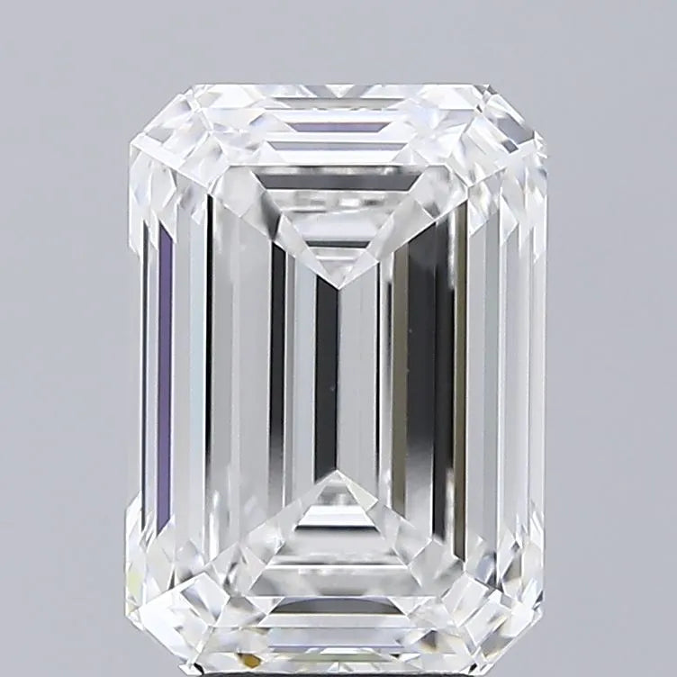 5.53ct Emerald Lab Grown Diamond (Colour E, Clarity VVS1, IGI Certified)