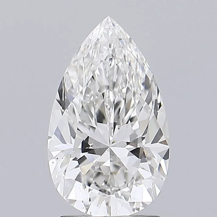 2.00ct Pear Lab Grown Diamond (Colour F, Clarity VS2, IGI Certified)