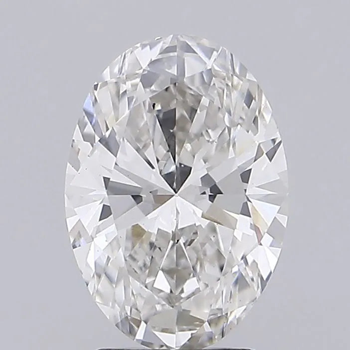 2.02ct Oval Lab Grown Diamond (Colour H, Clarity SI1, IGI Certified)