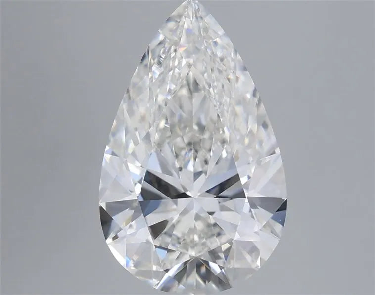4.89ct Pear Lab Grown Diamond (Colour G, Clarity VVS2, IGI Certified)