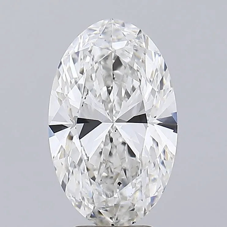 5.02ct Oval Lab Grown Diamond (Colour G, Clarity VS2, IGI Certified)
