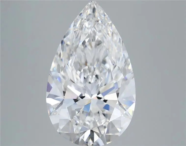 5.08ct Pear Lab Grown Diamond (Colour E, Clarity VVS2, IGI Certified)