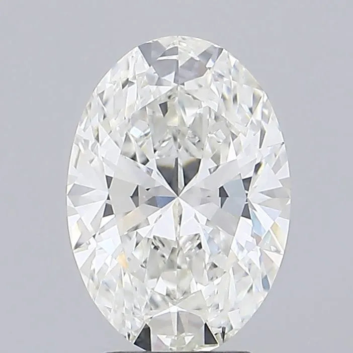 3.32ct Oval Lab Grown Diamond (Colour G, Clarity VVS2, IGI Certified)