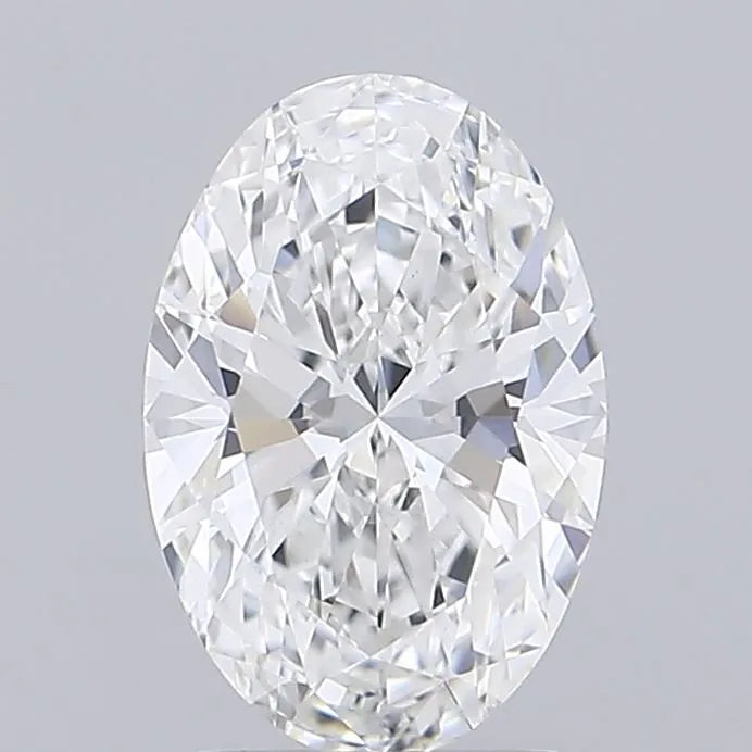 2.00ct Oval Lab Grown Diamond (Colour F, Clarity VS1, IGI Certified)