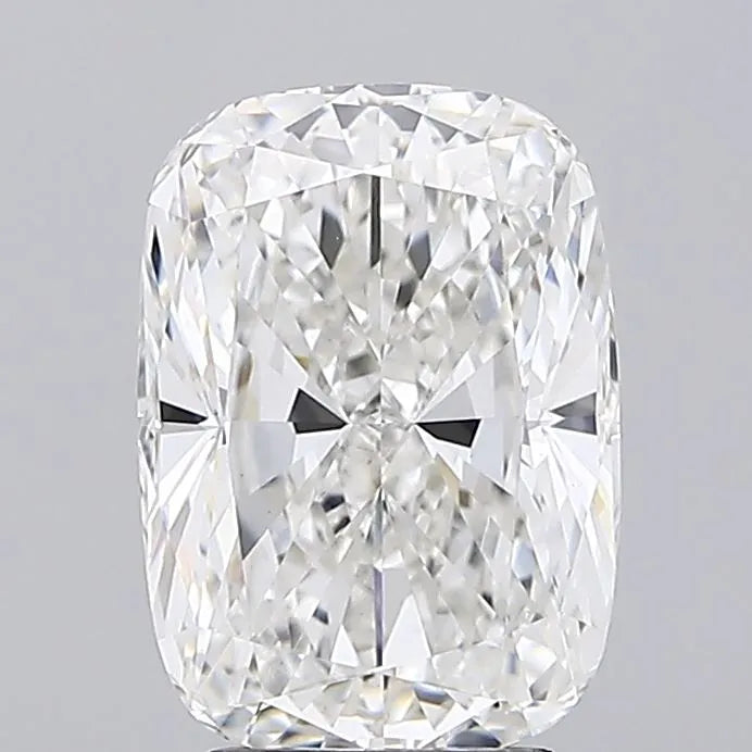 4.06ct Cushion modified Lab Grown Diamond (Colour G, Clarity VVS2, IGI Certified)