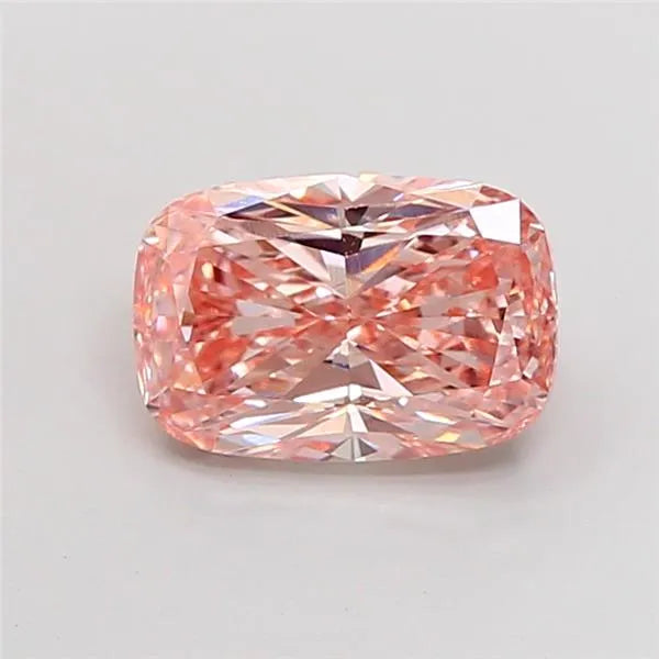 2.00ct Cushion modified Lab Grown Diamond (Colour Fancy Intense Pink, Clarity VS2, IGI Certified)